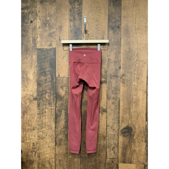 Lululemon Wunder Train High-Rise Tight 25" Chianti Size 0 - Picture 3 of 6